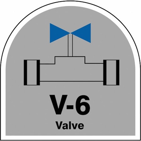 Accuform Energy Source ID Tag, No Header, vinyl, 2-1/2" Width, 2-1/2" Height, Write On Surface: No TDJ206XVE