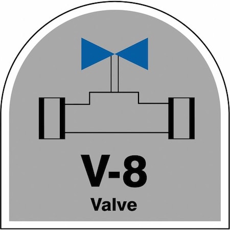 Accuform Energy Source ID Tag, No Header, vinyl, 2-1/2" Width, 2-1/2" Height, Write On Surface: No TDJ208XVE
