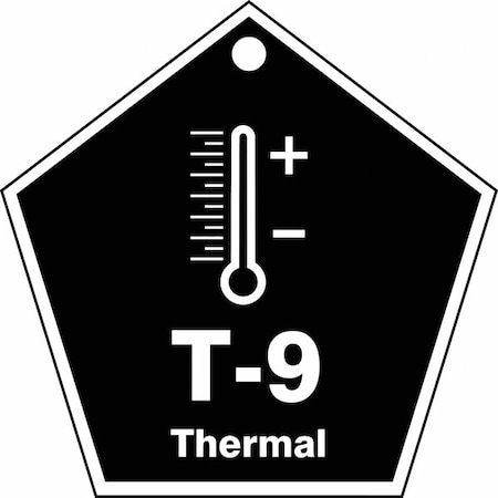 Accuform Energy Source ID Tag, 2-1/2 in. H, Plastic TDK809VPE