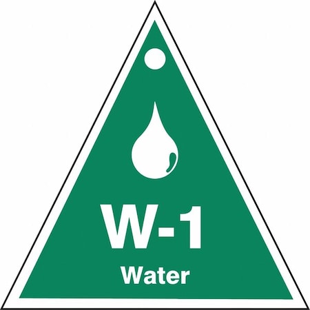 Accuform Energy Source ID Tag, No Header, Plastic, 2-1/2" Width, 2-1/2" Height, Write On Surface: No TDK901VPE