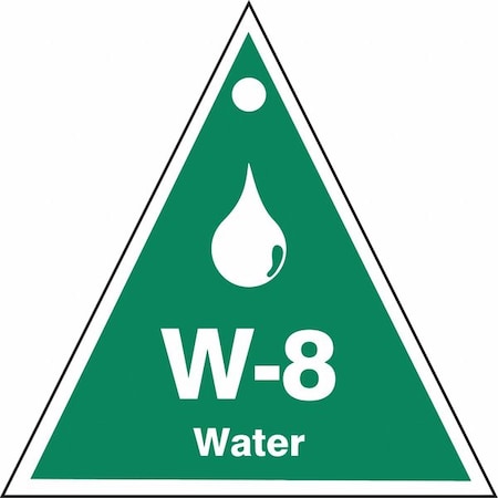 Accuform Energy Source ID Tag, No Header, Plastic, 2-1/2" Width, 2-1/2" Height, Write On Surface: No TDK908VPE