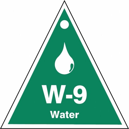 Accuform Energy Source ID Tag, No Header, Plastic, 2-1/2" Width, 2-1/2" Height, Write On Surface: No TDK909VPE