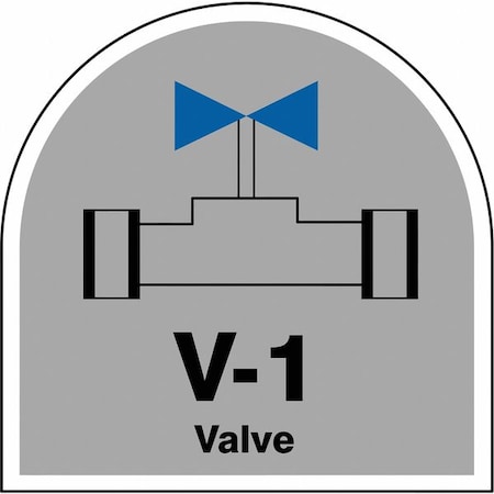 Accuform Energy Source ID Tag, No Header, vinyl, 2 1/2 in Width, 2 1/2 in Height, Write On Surface: No TDJ201XVE