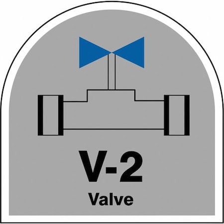 Accuform Energy Source ID Tag, No Header, vinyl, 2-1/2" Width, 2-1/2" Height, Write On Surface: No TDJ202XVE