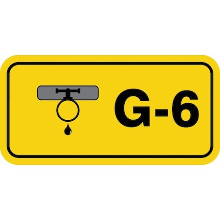 Accuform Energy Source ID Tag, No Header, vinyl, 3" Width, 1-1/2" Height, Write On Surface: No TDF406XVE