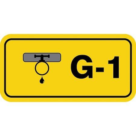 Accuform Energy Source ID Tag, No Header, vinyl, 3" Width, 1-1/2" Height, Write On Surface: No TDF401XVE