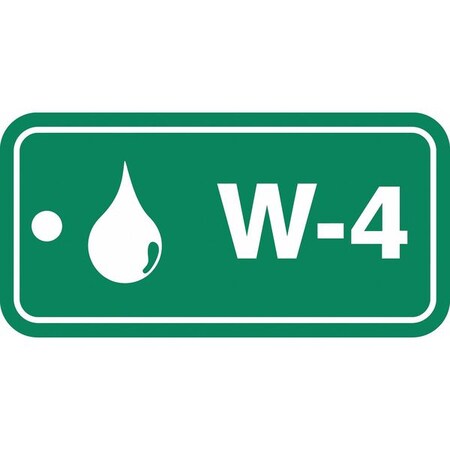 Accuform Energy Source ID Tag, No Header, Plastic, 3" Width, 1-1/2" Height, Write On Surface: No TDF904VPE