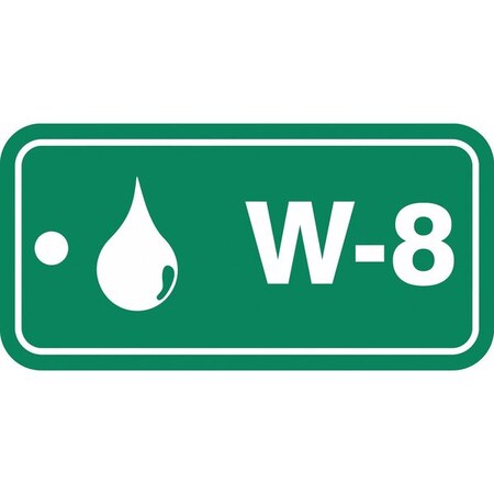 Accuform Energy Source ID Tag, No Header, Plastic, 3" Width, 1-1/2" Height, Write On Surface: No TDF908VPE