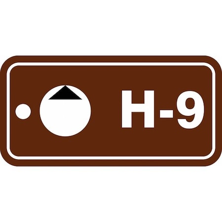 Accuform Energy Source ID Tag, No Header, Plastic, 3" Width, 1-1/2" Height, Write On Surface: No TDF509VPE