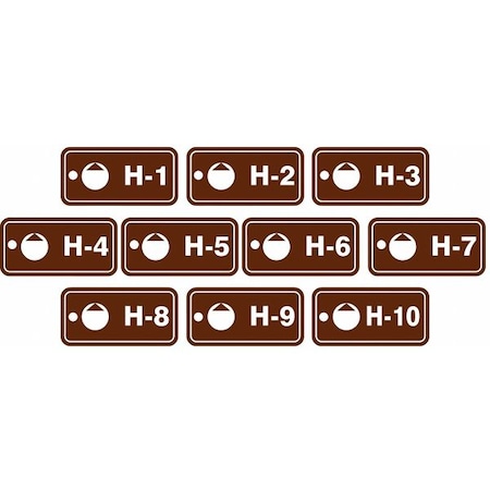 Accuform Energy Source ID Tag, No Header, Plastic, 3" Width, 1-1/2" Height, Write On Surface: No , 10 PK TDF520VPR