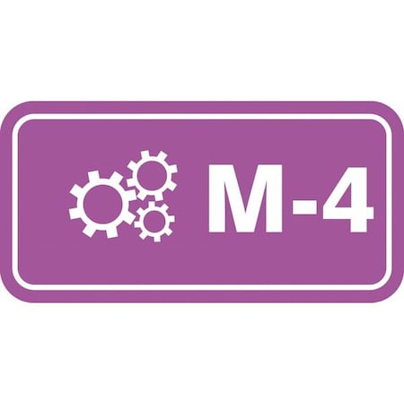 Accuform Energy Source ID Tag, No Header, vinyl, 3" Width, 1-1/2" Height, Write On Surface: No TDF604XVE