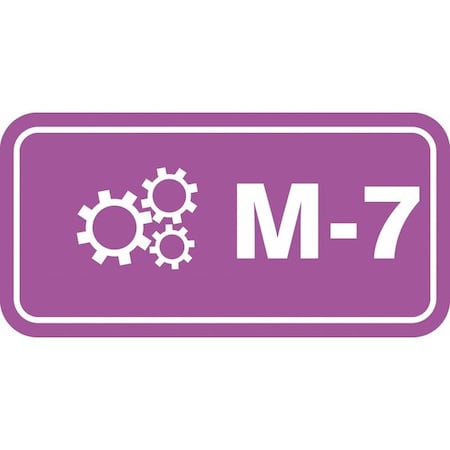 Accuform Energy Source ID Tag, No Header, vinyl, 3" Width, 1-1/2" Height, Write On Surface: No TDF607XVE