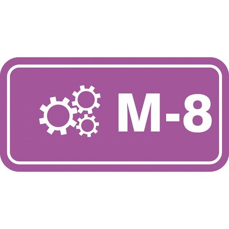 Accuform Energy Source ID Tag, No Header, vinyl, 3" Width, 1-1/2" Height, Write On Surface: No TDF608XVE