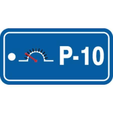 Accuform Energy Source ID Tag, 1-1/2 in. H, Plastic TDF710VPE