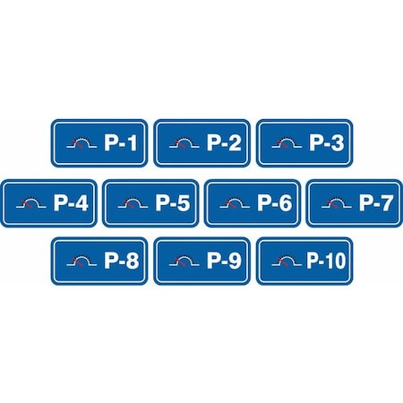 Accuform Energy Source ID Tag, No Header, vinyl, 3" Width, 1-1/2" Height, Write On Surface: No , 10 PK TDF720XVR