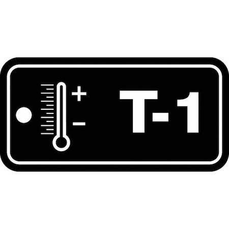 Accuform Energy Source ID Tag, No Header, Plastic, 3" Width, 1-1/2" Height, Write On Surface: No TDF801VPE