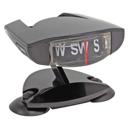 Bell Suction Cup Compass, L 2", Black 22-1-24006-8