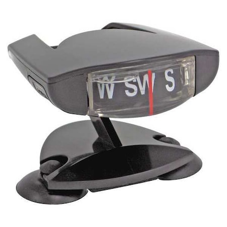 BELL Suction Cup Compass, L 2", Black 22-1-24006-8