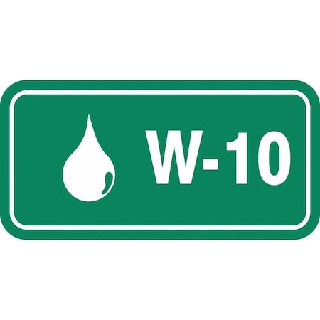 Accuform Energy Source ID Tag, No Header, vinyl, 3" Width, 1-1/2" Height, Write On Surface: No TDF910XVE