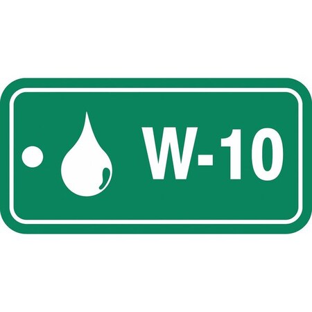 Accuform Energy Source ID Tag, No Header, Plastic, 3" Width, 1-1/2" Height, Write On Surface: No TDF910VPE