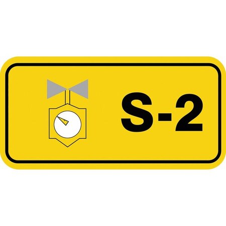 Accuform Energy Source ID Tag, No Header, vinyl, 3" Width, 1-1/2" Height, Write On Surface: No TDJ302XVE