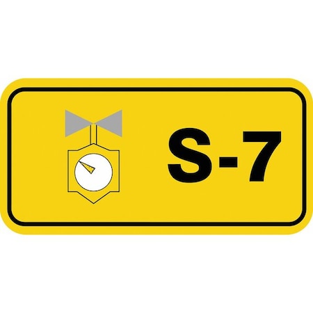 Accuform Energy Source ID Tag, No Header, vinyl, 3" Width, 1-1/2" Height, Write On Surface: No TDJ307XVE