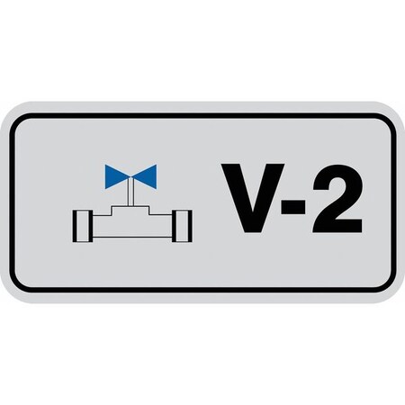 Accuform Energy Source ID Tag, No Header, vinyl, 3" Width, 1-1/2" Height, Write On Surface: No TDJ402XVE