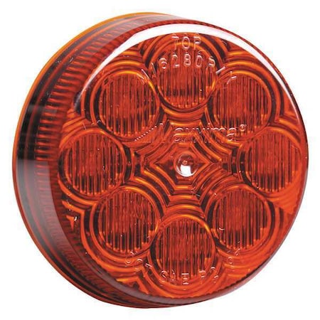 Maxxima Clearance Marker Light, Red, 2-1/2" Dia. M16280R