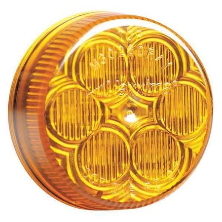 Maxxima Clearance Marker Light, Amber, 2" Dia. M34260Y