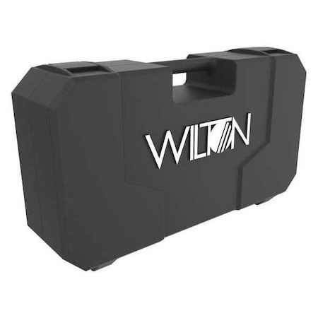 Wilton Tool Case, Black, Plastic, 3 Pockets, 13" W. 10350