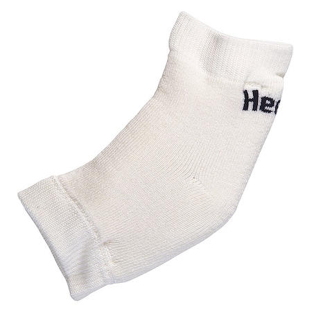 Heelbo Elbow Sleeve, Nylon, Pull-Over, White, Size L D 12039