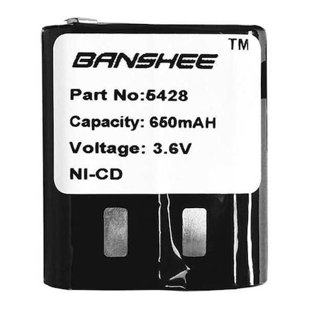 Banshee Battery Pack, Nickel-Metal Hydride, 3.6V QMB5428