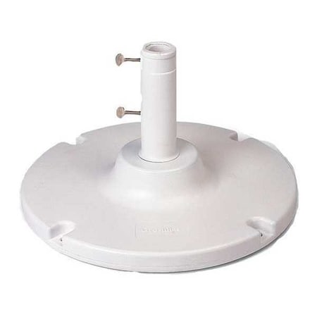 GROSFILLEX Umbrella Base, 70 lb., White US607004