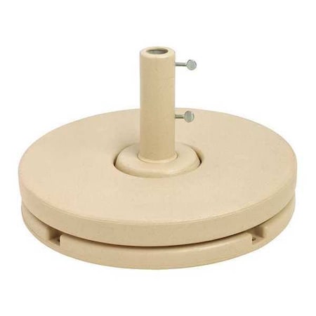 GROSFILLEX Umbrella Base, 70 lb., Sandstone US607066