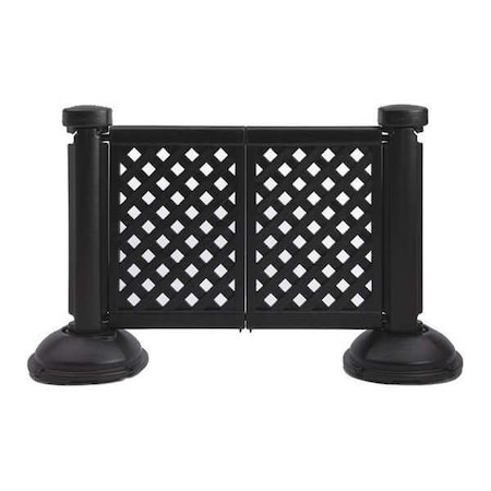 GROSFILLEX Fence Panel, Black, 38-1/2" x 46-1/2" US962117