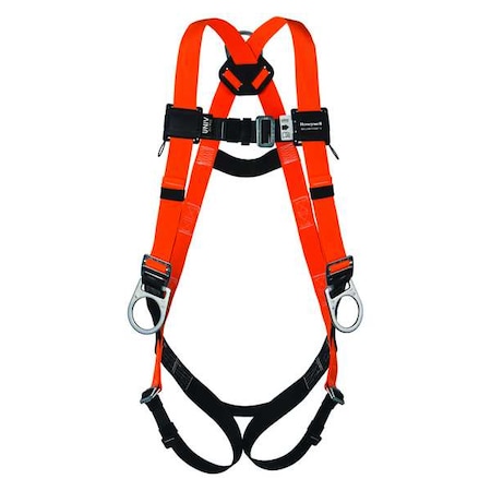 Honeywell Miller Titan II Full Body Harness, 2XL, 400 lb., Mating Chest/ Mating Leg Straps, Back, Hips D-Ring T4007/XXLAK