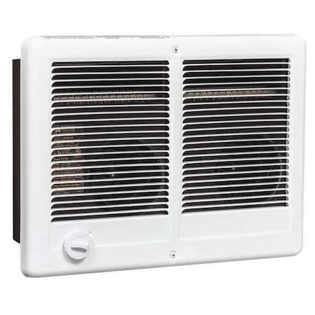 Cadet Recessed Electric Wall-Mount Heater, Recessed or Surface, 4000/3000W W, 208V AC, White CSTC402TW