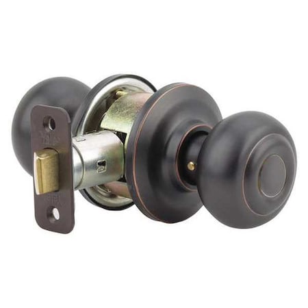 Yale Knob Lockset, Mechanical, Entrance, Grd. 2 D3409K01