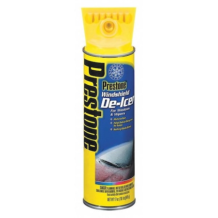 Prestone 17 oz Windshield De-Icer Aerosol can AS244