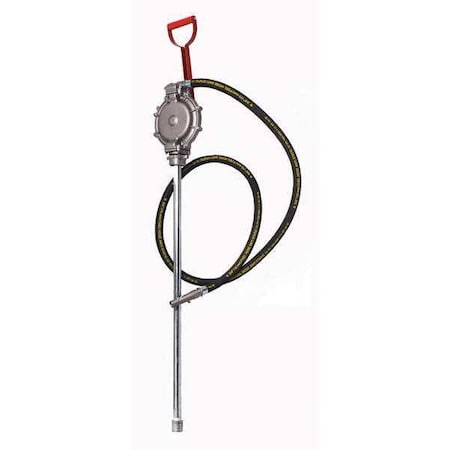 Zoro Select Hand Operated Drum Pump, 3 gpm, 159" H EMER-DD8