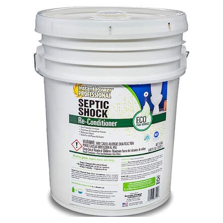 Instant Power Professional Septic Shock Reconditioner, 5 gal., Box 8819