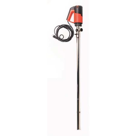 Zoro Select Electric Operated Drum Pump, 60 Hz, 57 gpm ACT-ELEMXRSS