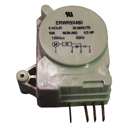 Ge Refrigerator Defrost Control Timer WR9X480