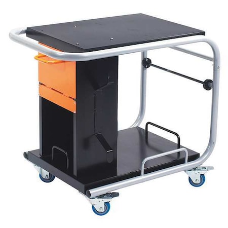 Walter Surface Technologies Storage Cart, 11" x 24" x 32.3" 54B050