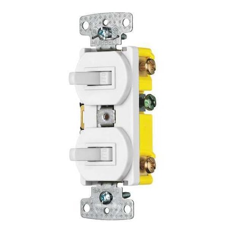 ZORO SELECT Combination Device, Duplex Switch Wiring BRYRC101W