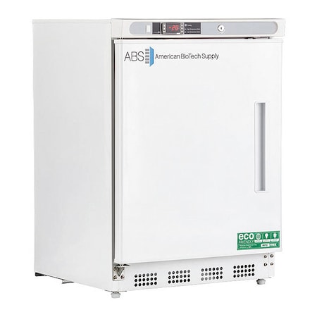 AMERICAN BIOTECH SUPPLY Freezer, Undercounter, 4.2 cu. ft., 5A ABT-HC-UCBI-0420-LH