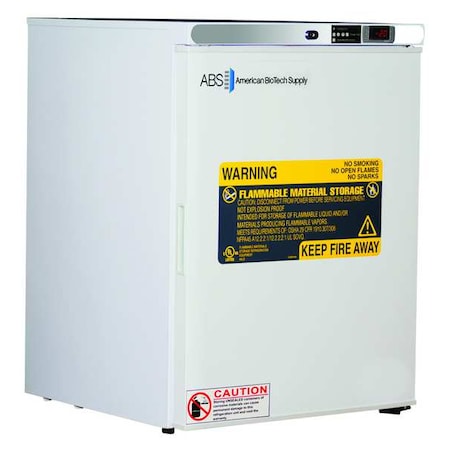 American Biotech Supply Freezer, Undercounter, 4 cu. ft., 1.4A ABT-FFP-04
