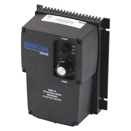 Bison Gear & Engineering Variable Frequency Drive, Max. HP 1 170-543-0004