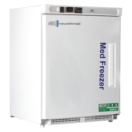 American Biotech Supply Freezer, Undercounter, 4.2 cu. ft., 5A PH-ABT-HC-UCBI-0420-ADA-LH