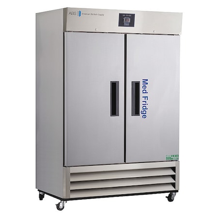 American Biotech Supply Refrigerator, 77-1/4" H, 49 cu. ft., 9A PH-ABT-HC-SSP-49
